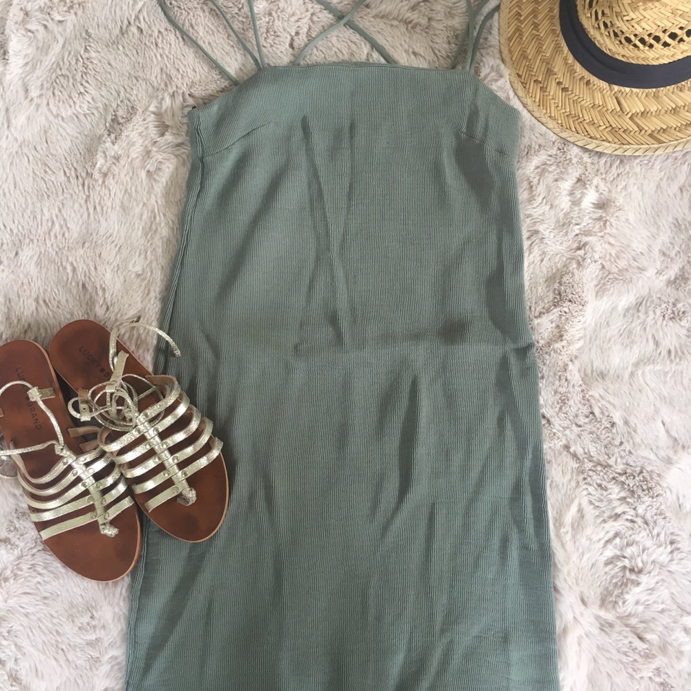 H&M ribbed mini dress NWOT